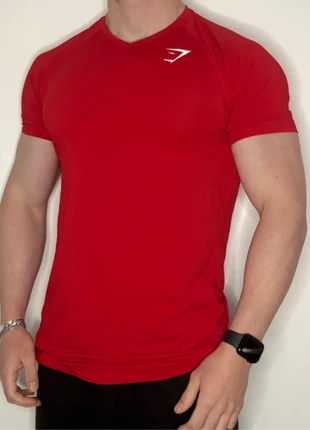 Gymshark Veer T-shirt rouge - Taille M, marca: Gymshark, estado: Muy bueno, tamaño: M, 16,00 €, 17,50 € Protección al comprador Pro incluida