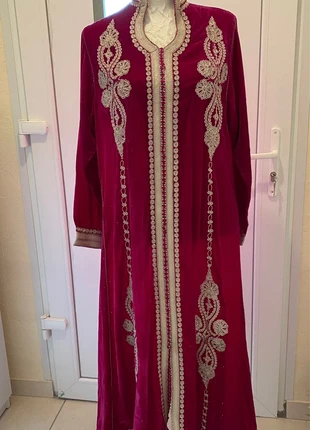 Caftan velours 2 pièces / robe oriental, brand: Oriental, condition: Very good, size: XL / 42 / 14, €80.00, €84.70 includes Buyer Protection