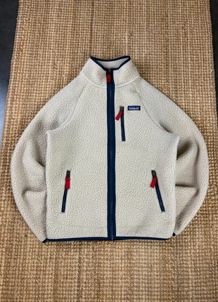 Veste Polaire Zippé, Men’s retro Pile Fleece Jacket Patagonia Couleur Pelican Smolder Blue Taille S, merk: Patagonia, staat: Heel goed, maat: S, € 100,00, € 105,70 inclusief Kopersbescherming Pro
