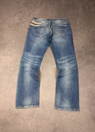 Gstar Straight/Baggyjeans Hellblau mit Stickdesign Größe 31/32 fittet S, marque: G-Star, état: Très bon état, taille: S, 65,00 €, 68,95 € Protection acheteurs incluse