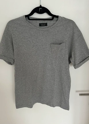 Tee-shirt homme gris basic Zara taille S, marque: Zara Man, état: Très bon état, taille: S, 6,50 €, 7,53 € Protection acheteurs incluse