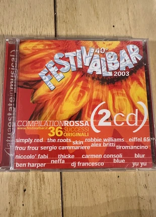 Festivalbar 2003 - Compilation rossa (2 cd), zustand: Sehr gut, 5,00 €, 5,95 € inklusive Vinted-Käuferschutz