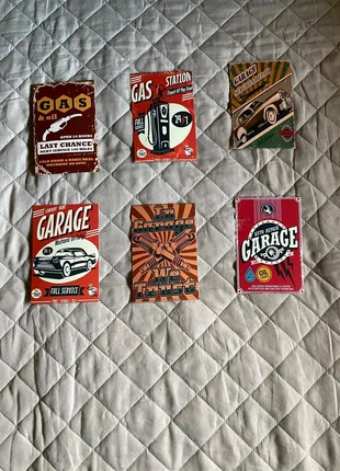 6 Cartoncini Vintage Retro 10x15 | Poster Decorativi Garage Route 66 | Stile Anni ‘60 ‘70, brand: nessuno, condizioni: Nuovo senza cartellino, €2.50, €3.33 include la Protezione acquisti