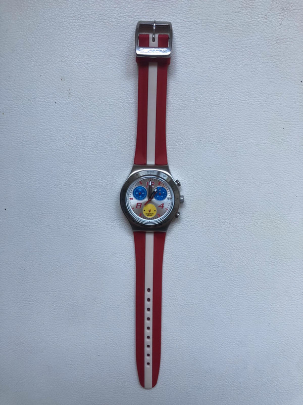 Swatch irony sale stainless steel v8