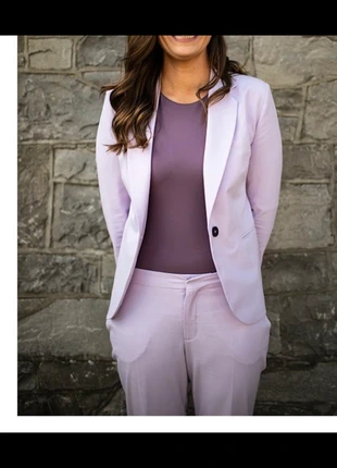 Lilac Zara Suit (blazer and straight leg trousers), brand: Zara, condition: Very good, size: L / 40 / 12, €30.00, €32.20 includes Buyer Protection