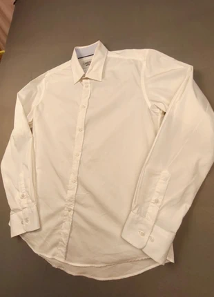 Camberabero chemise manches longues coton blanc business formel - L, merk: Cambérabéro, staat: Heel goed, maat: L, € 14,00, € 15,40 inclusief Kopersbescherming