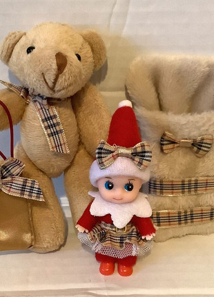 Tree Elf Baby Doll,Sleeping Bag,Jumbo Teddy & stocking, brand: Memory Lane, condition: New with tags, £8.50, £9.63 includes Buyer Protection