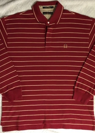 Polo vintage manches longues rayé rouge et crème Tommy Hilfiger taille XL très bon état, marque: Tommy Hilfiger, état: Très bon état, taille: XL, 25,00 €, 26,95 € Protection acheteurs incluse