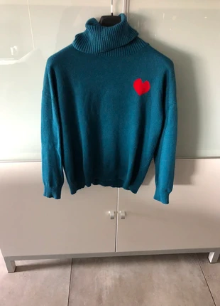 Pull col roulé coeur femme taille unique, marque: pas de marque, état: Très bon état, taille: Taille unique, 5,00 €, 5,95 € Protection acheteurs incluse