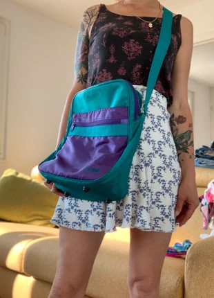 Sac bandoulière Y2K Vintage colorblock, brand: Vintage, condition: Good, €6.00, €7.00 includes Buyer Protection Pro