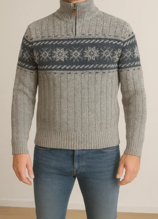 Pull homme C&A Canda XXL col camionneur motifs nordiques laine, marque: C&A, état: Très bon état, taille: XXL, 15,00 €, 16,45 € Protection acheteurs incluse
