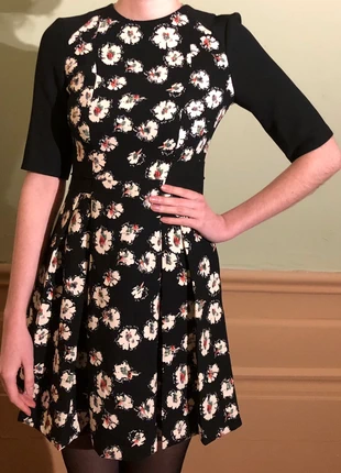 Zara Floral Print Cocktail Dress - XS, marca: Zara, estado: Novo sem etiquetas, tamanho: XS / 34 / 6, €12.00, €13.30 inclui Proteção do Comprador