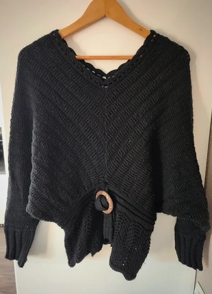 Pull chauve souris noir, merk: Lazy Girl, staat: Heel goed, maat: M / 38 / 10, € 8,00, € 9,10 inclusief Kopersbescherming
