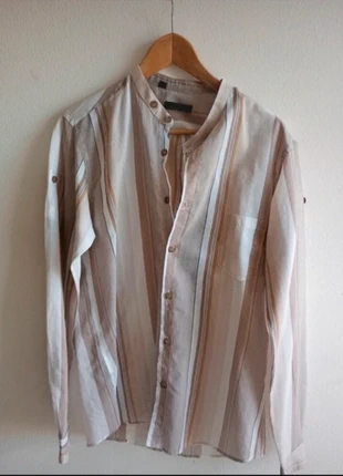 Camicia leggera collo coreano Alessandro Dell’acqua Made in Italy Taglia S/M, marque: Alessandro Dell'Acqua, état: Très bon état, taille: M, 3,00 €, 3,85 € Protection acheteurs incluse