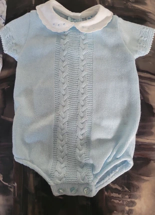 Sardon Barboteuse Fille de 12 mois Bleu, marque: Sardon, état: Neuf avec étiquette, taille: 9-12 mois / 74 cm, 8,00 €, 9,10 € Protection acheteurs incluse