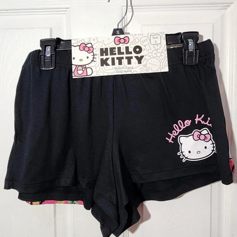 Hello Kitty 2 Pack Sleep Shorts Set 1