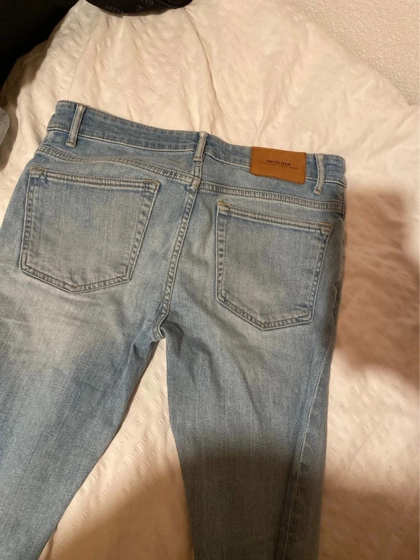 Jean bleu homme mango 2