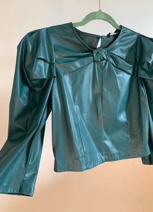 Green Zara Top, brand: Zara, condition: New with tags, size: S / 36 / 8, €5.00, €5.95 includes Buyer Protection