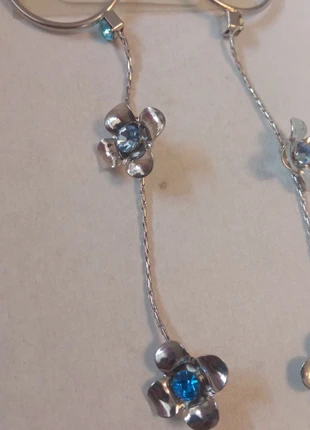 Originales pendientes largos con pedrería, marque: Pendientes, état: Très bon état, 2,65 €, 3,48 € Protection acheteurs incluse