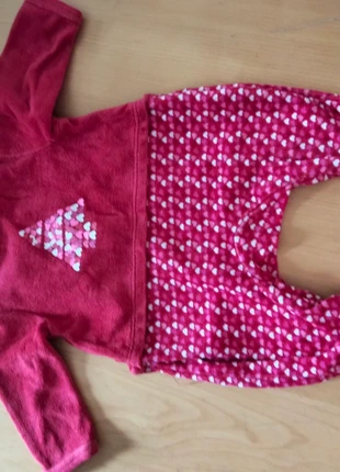Pyjama rouge, condizioni: Buone, taglia: 1-3 mesi / 56 cm, €2.00, €2.80 include la Protezione acquisti