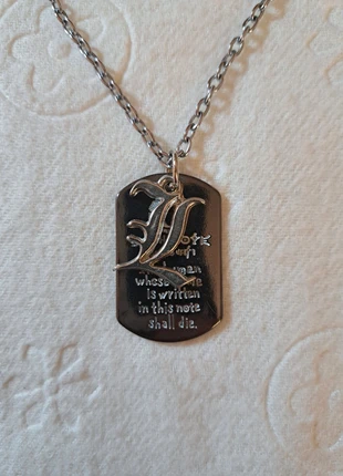 Collana death note, acciaio inossidabile, marca: Death Note, estado: Muy bueno, 12,99 €, 14,34 € Protección al comprador incluida