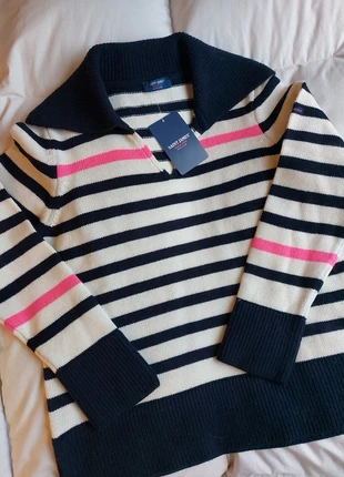 Pull marin femme neuf saint James, marque: Saint James, état: Neuf avec étiquette, taille: L / 40 / 12, 89,00 €, 94,15 € Protection acheteurs incluse