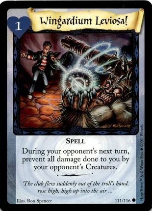 Harry Potter : Wingardium Leviosa I 111/116 I Set De Base - 2001, marca: Wizards of the Coast, estado: Muy bueno, 1,20 €, 1,96 € Protección al comprador Pro incluida
