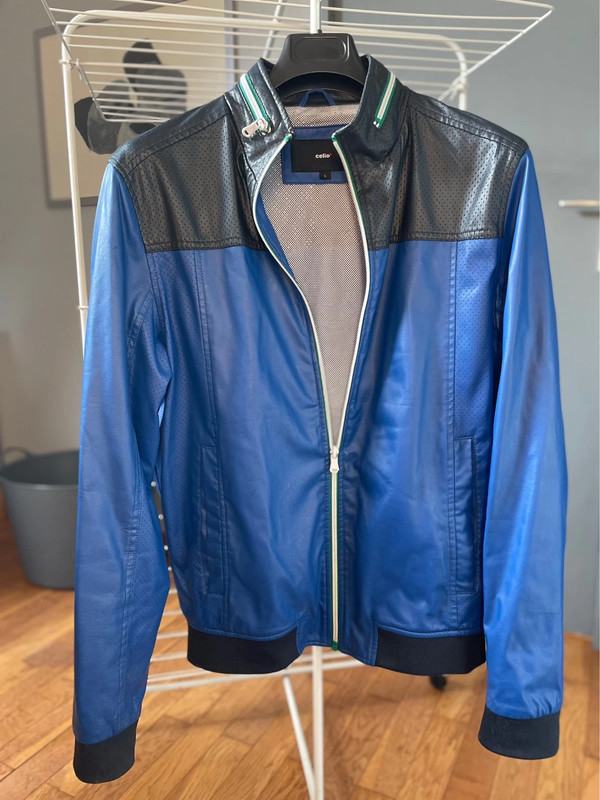 Blouson discount marine homme