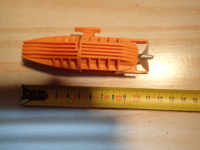 Lego Moteur bateau Orange Electric Motor w/ Gray Boat Propeller