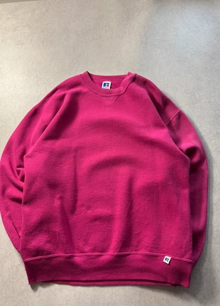 Sweat Crewnek Russel Athletic USA vintage fuchsia– Taille L Oversize (Unisexe), brand: Russel Athletic, condizioni: Ottime, taglia: L, €29.00, €31.15 include la Protezione acquisti Pro