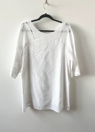 Robe blanche brodée Lola Espeleta T38 manches 3/4, marke: Lola Espeleta, zustand: Sehr gut, größe: M / 38 / 10, 18,00 €, 19,60 € inklusive Vinted-Käuferschutz