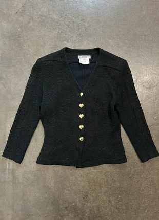 Veste cardigan noire vintage 80s Yves saint Laurent rive gauche taille 38, brand: Yves Saint Laurent, condizioni: Ottime, taglia: M / IT 42 / EU 38, €280.00, €294.70 include la Protezione acquisti