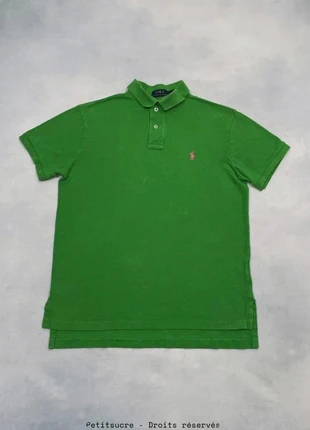 Polo shirt Polo Ralph Lauren Vert logo rose Custom fit en coton piqué - M /2081V, marke: Ralph Lauren, zustand: Sehr gut, größe: M, 24,90 €, 26,85 € beinhaltet Vinted-Käuferschutz Pro