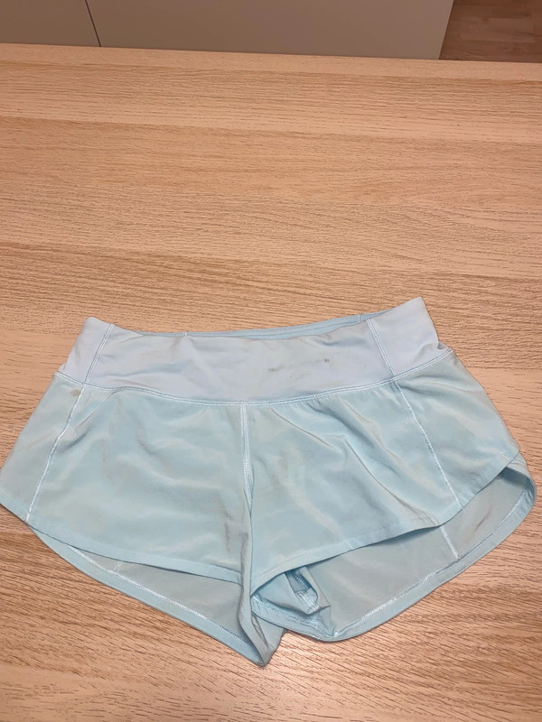 Light blue lululemon shorts size 4