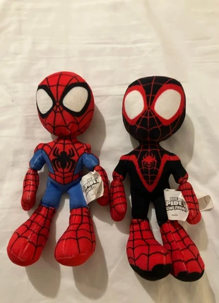 Spidey and Spin soft toys, brand: Marvel, condition: Very good, size: One size, £2.50, £3.00 includes Buyer Protection