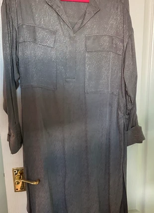 Modern Rarity Shirt Dress size 12 silver grey, brand: Modern Rarity, condition: Very good, size: M / UK 12-14, £5.00, £5.95 includes Buyer Protection