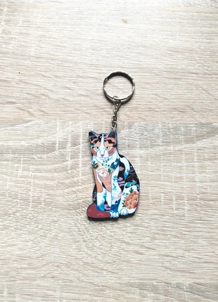 Porte clé chat japonisant multicolore pin up rétro vintage rockabilly old school, marke: Old School, zustand: Neu, 10,00 €, 11,20 € beinhaltet Vinted-Käuferschutz Pro