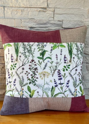 Cuscino patchwork Lavanda, brand: dolometico, condizioni: Nuovo con cartellino, taglia: Altro, €22.00, €23.80 include la Protezione acquisti