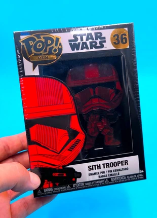 POP Pin Star Wars Sith Trooper #36, merk: Funko Pop, staat: Nieuw met prijskaartje, maat: Universeel, € 9,90, € 11,10 inclusief Kopersbescherming