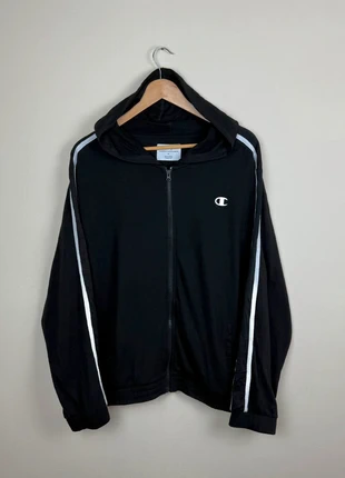 Vintage Champion Black Full Zip Sports Training Jacket Size 3XL, brand: Champion, condition: Very good, size: XXXL, £15.99, £17.49 includes Buyer Protection