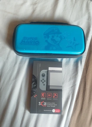Housse de protection pour Nintendo Switch + Verre trempé., brand: Nintendo, condition: Satisfactory, €5.00, €5.95 includes Buyer Protection