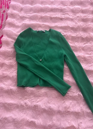 Zara green cardigan, brand: Zara, condition: Very good, size: M / UK 12-14, £4.00, £4.90 includes Buyer Protection