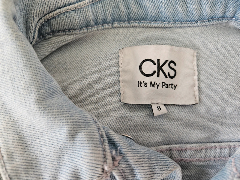 Leuk kort jeans jack van C.K.S. 4