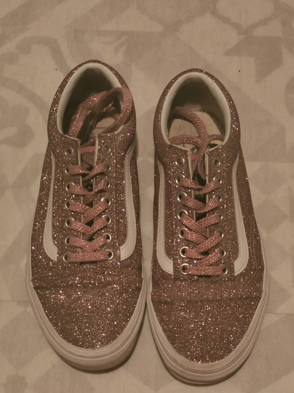 Vans lurex glitter on sale authentic