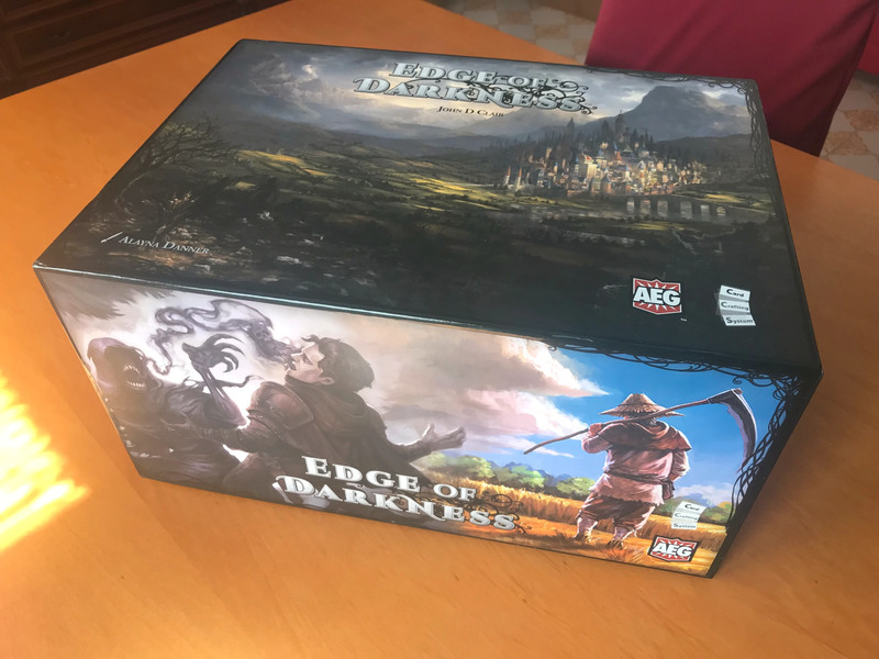 Edge of Darkness - Gioco da tavolo - Board game - Kickstarter KS - 2019 - Raro 1