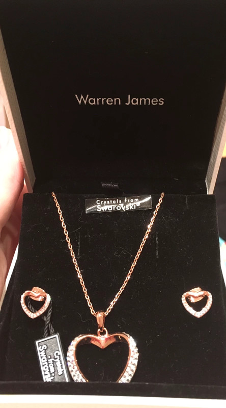 Warren james deals necklace rose gold