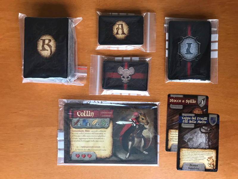 Mice and Mystics - Italiano - Prima Edizione - Raven 2013 Completo con carte promo 5