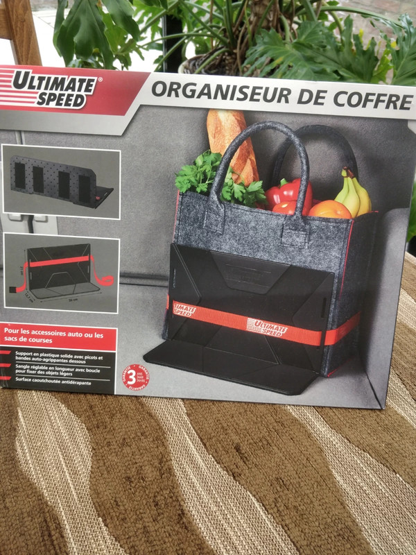 Organisateur de coffre personnalisé