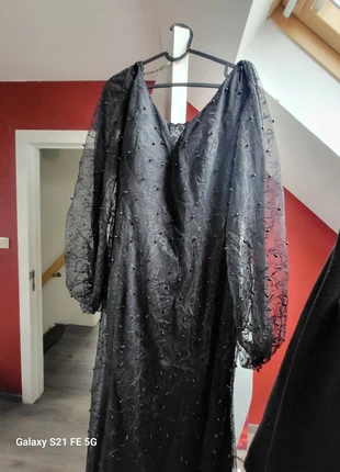 Beautiful and elegant dress, staat: Heel goed, maat: XXXL / 46 / 18, € 15,00, € 16,45 inclusief Kopersbescherming