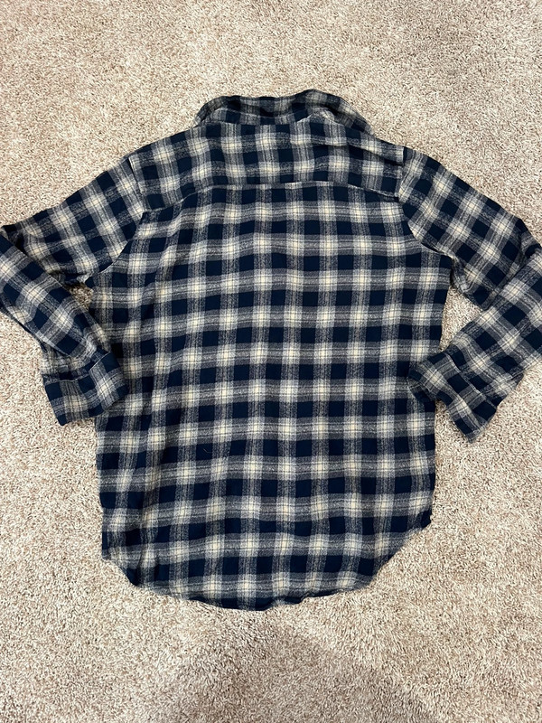 Madewell Flannel Button Up Size Small 3